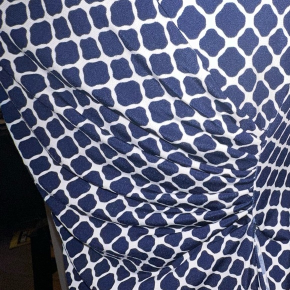 New - Enfocus Studio Blue Dress | Color: Blue/White | Size: 14 - Picture 13 of 13